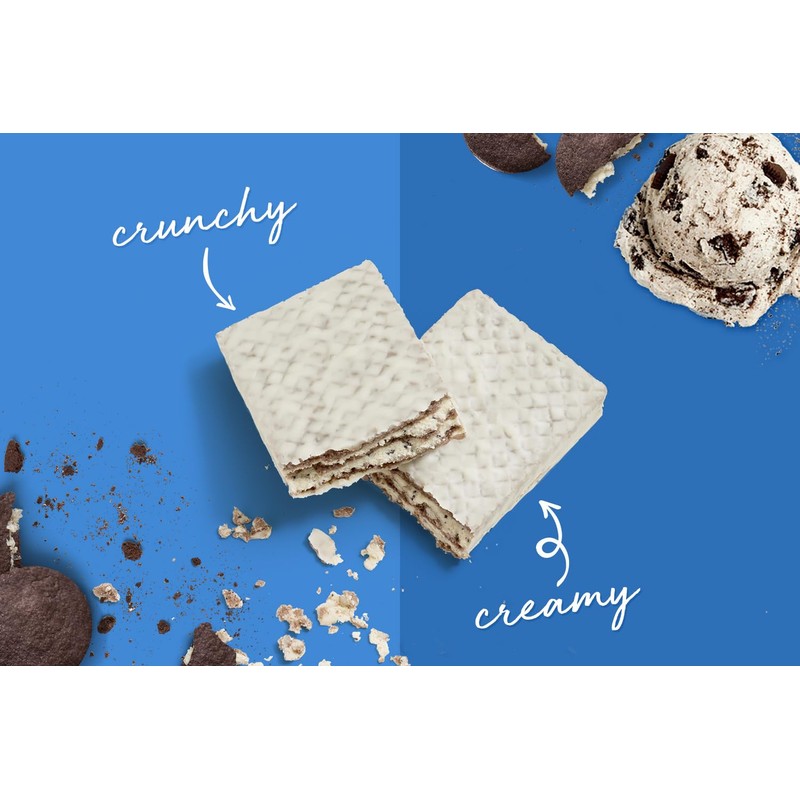 Power Crunch Protein Bars, High Protein Snacks with Delicious Taste,