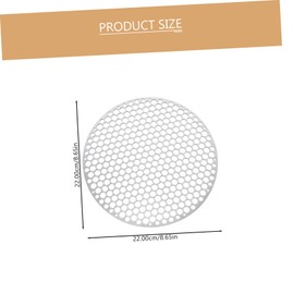 Parliky Stainless Steel Grill Mesh BBQ Wire Grate for Camping Barbecue and Outdoor Cooking Durable and Practical BBQ Mat for Vegetables Meat and Fish