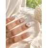 Summer Nail Aurora Pearl Tights - L-Oval / 여름네일 오로라