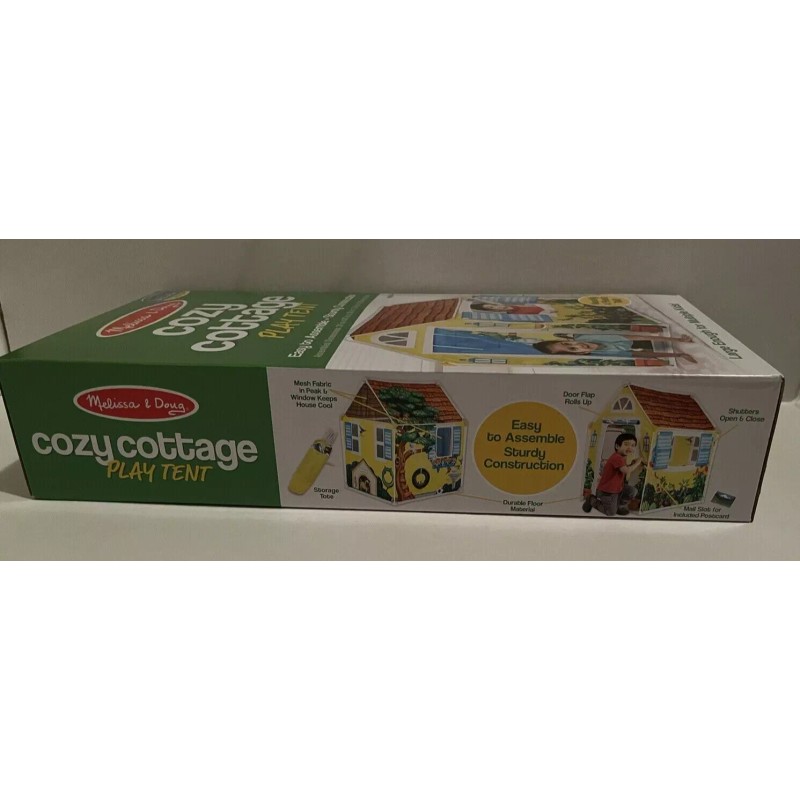 Melissa and Doug - Cozy Cottage Play Tent 31in x