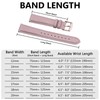 BISONSTRAP Elegant Leather Watch Straps, Quick Release, Watch Bands for
