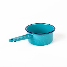 Granite Ware 1-Quart Saucepan with Lid - Enamel on Steel Durable Non-Stick Cookware for Indoor & Outdoor Cooking - Dishwasher Safe, Non-Porous & Antibacterial Porcelain Finish (Turquoise Blue)