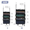Surblue Travel Hanging Luggage Organizer Portable Suitcase Closet Organizer Multiple