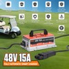 CMTOOL 48 Volt Golf Cart Battery Charger for Yamaha G19-G22,