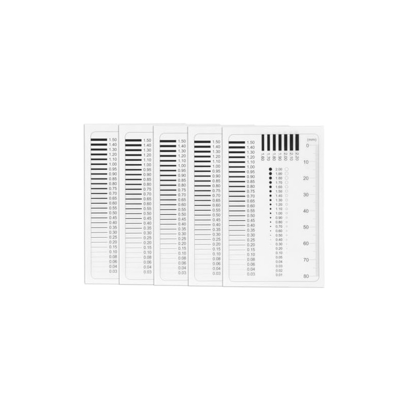 Crack Width Gauge, Concrete Crack Gauge, Width, Ruler, Width, Crack