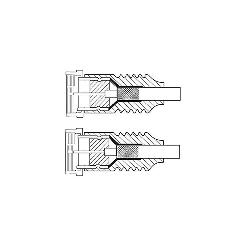 Wentronic 67291-GB SAT-Cable 2.5m - White