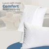 RED COMFORTS Pillow Protector 4 Pack Quilted Microfiber Covers -