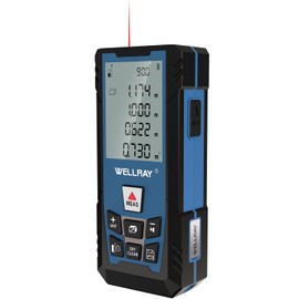 WELLRAY 500Ft Laser Measuring Tool Distance Laser Measurement Tool Square Footage Engineer 150M Digital Tape Measure with Laser Metro Construction Meters Device Electronic Horizontal Calibration