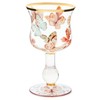 MACKENZIE-CHILDS Stemmed Wine Glass, Decorative Wine Glassware, 16 Ounces, Butterfly