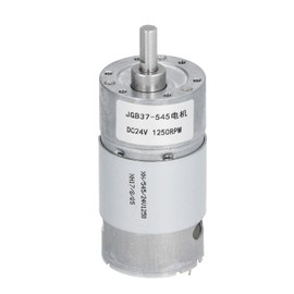 DC24V Gear Motor Copper Rotor with 6mm Eccentric Shaft Micro Electric Machinery Parts 1250RPM