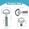 Neikafan 1/4 Inch Screws Camera Screw for Tripod 6 Pieces