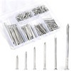 Ywmimn 280 Pcs Nail Assortment Kit, 6 Sizes Finishing Nails