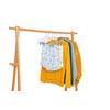 Quality Metal Pant/Skirt Blouse Hanger 10-Pack, Heavy-Duty Skirt Hangers with