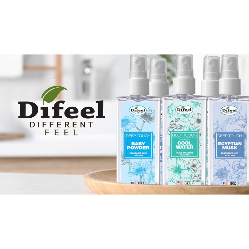Difeel Deep Touch Body Mist Spray - Onyx Spice 3