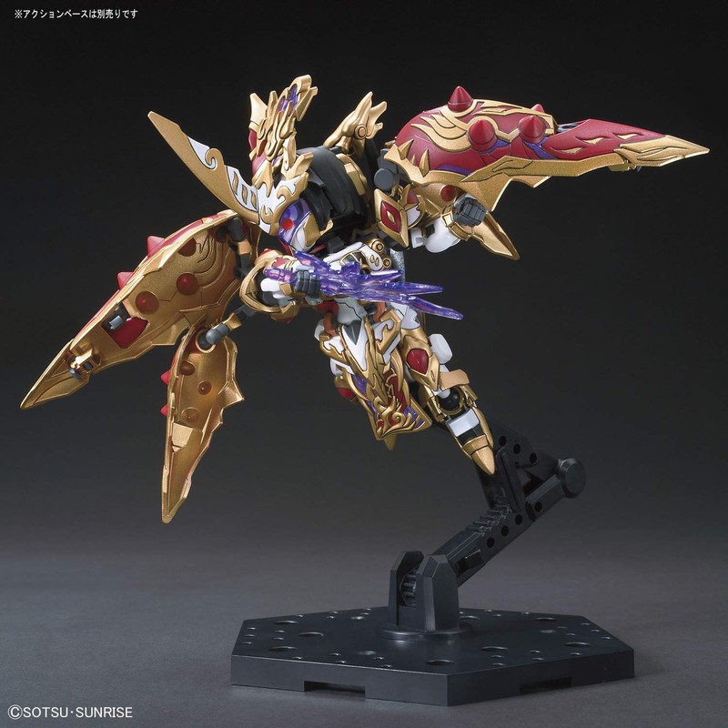 SD Gundam BAS5057611 Sangoku Sogeten Shatriya Color Coded Plastic Model