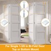 Bifold Door Repair Kit for 1-3/8 in Wood Doors, Includes