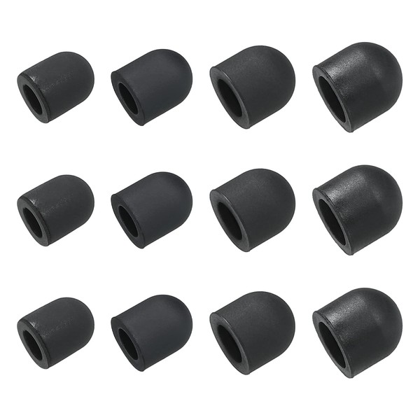 sourcing map 20pcs 5/6/7/8mm Stylus Pen Fine Tips Conductive Rubber