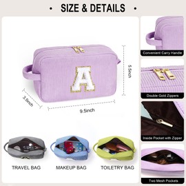 YOOLIFE Teacher Appreciation Gifts - Travel Mini Makeup Bag for Women & Girls - Bridesmaid, Mom, Friend, Birthday Gifts