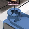 ROSSRORE Anti-Slip Couch Armrest Tray & Cup Holder, Sofa Armrest