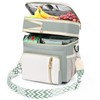 LOKASS Lunch Box & Lunch Bag for Women Men Double