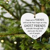 Friendship Gifts for Women Ceramic Ornament Keepsake Sign Heart Plaque