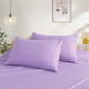 2 Pack Pillow Cases Standard Size, Light Purple Pillowcases Microfiber
