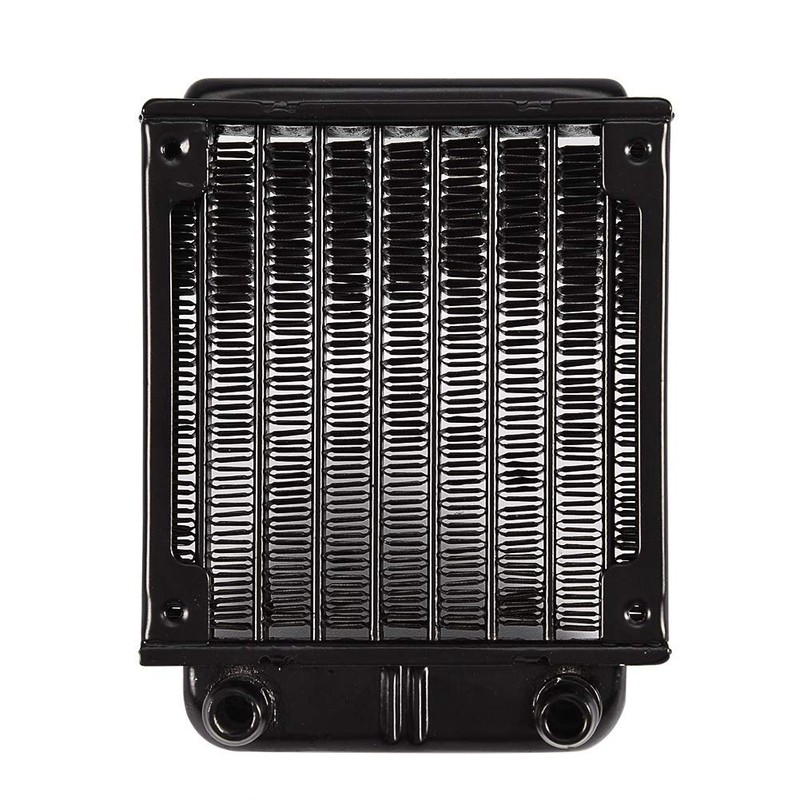 PC Water Cooling Cooler, 8 Tube Aluminum Heat Exchanger for