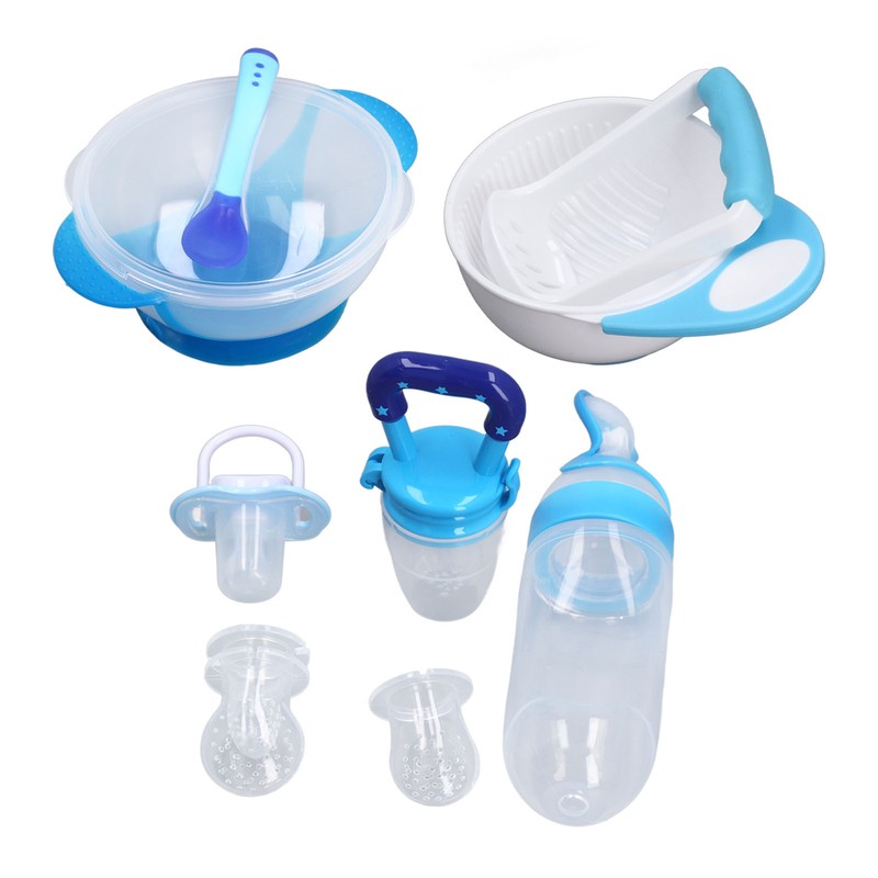 Baby Feeding Tools Set Newborn Baby Bowl and Spoon Set