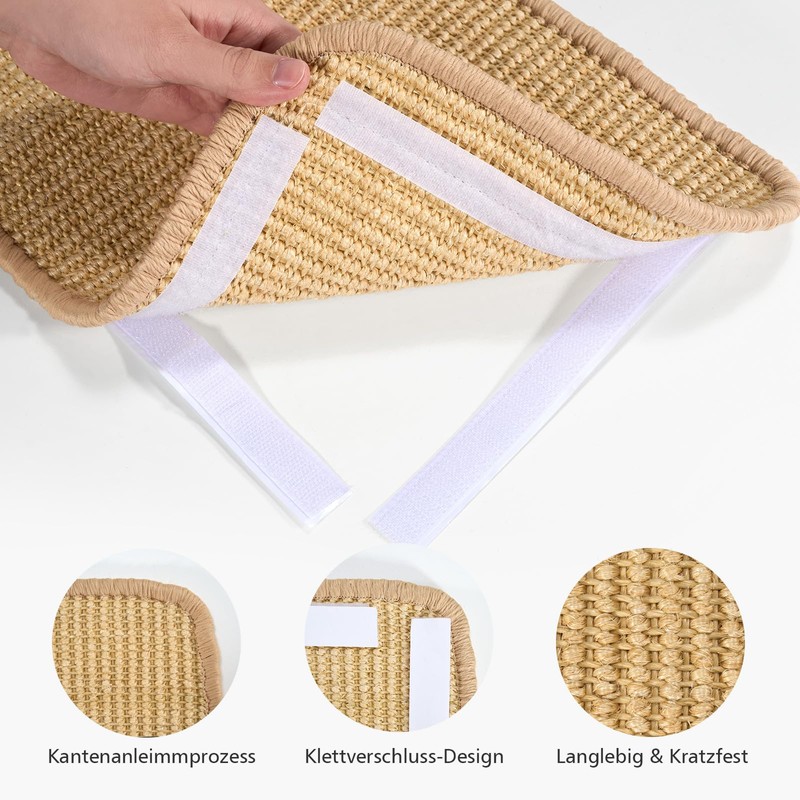 Cat Scratching Mat, Pack of 2, Sisal Carpet, Cat Scratching