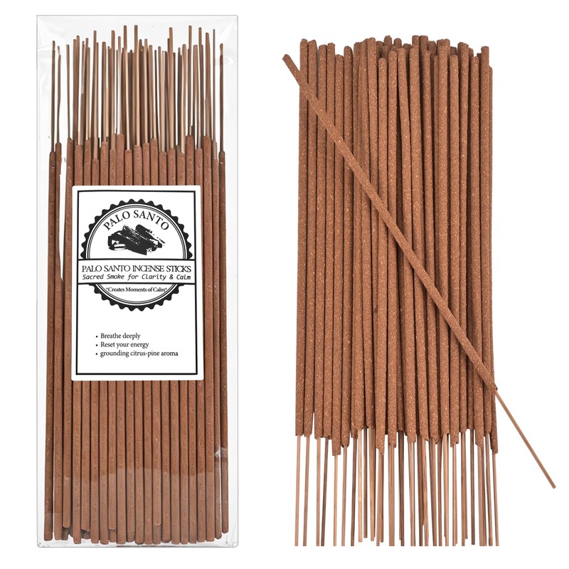 Incense Holder with 40 Pcs Palo Santo Incense Sticks -