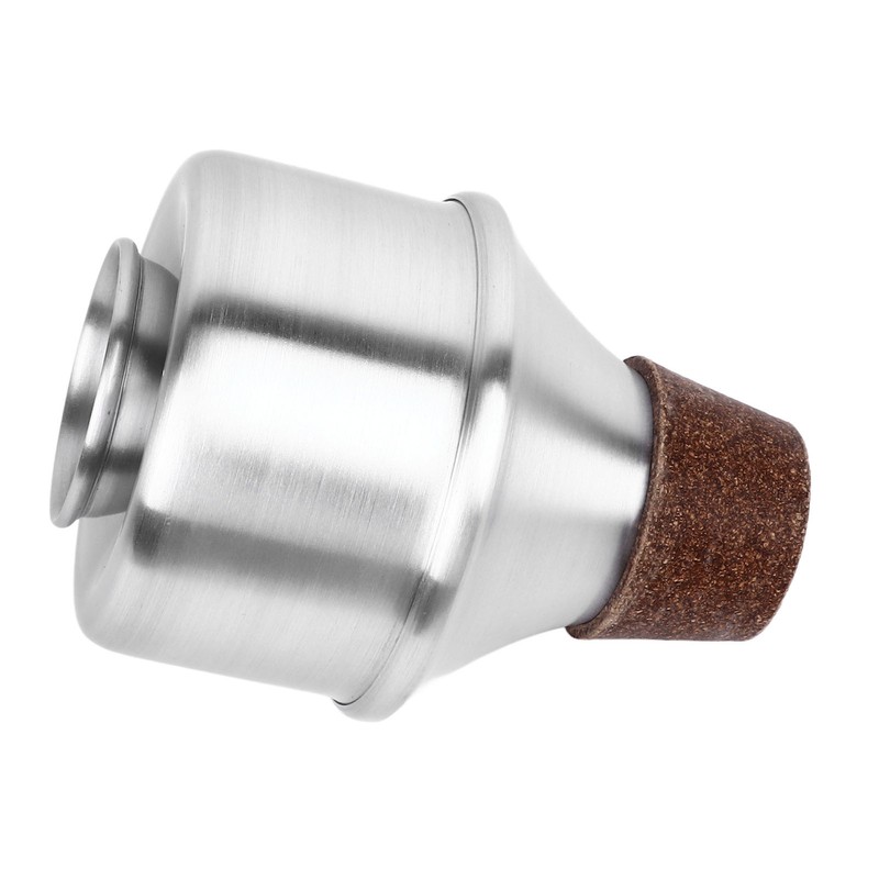 Mini Trumpet Practice Mute Aluminum Alloy Trumpet Mute Silencer for