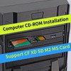 5.25 Inch Internal Card Reader, Multifunctional Internal Card Reader Dashboard