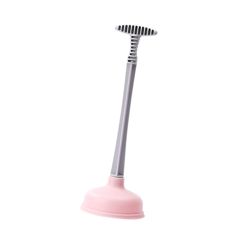 Toilet Plunger, Rubber Plastic Efficient Hand Toilet Plunger Widely Used