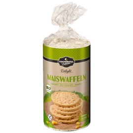 Bio Maiswaffeln mit Meersalz, glutenfrei, 120 g