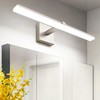 ZUZITO 24 Inch Vanity Lights for Bathroom Brushed Nickel Over