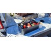 Enjoy Organizer- Commercial Large Portable Caddy Stackable Carry Caddy, Black,