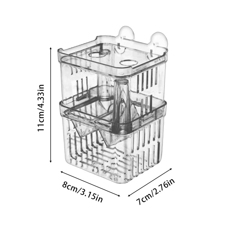 Breeding Box for Fish Tank, Aquarium Fish Breeding Box, Isolation