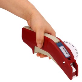 Yosoo Health Gear Embossing Label Maker Hand Manual Embossing Label Maker Machine with Tape, One Hand Usage Embossed Label Maker Vintage Mini Embosser Labeler Portable for Home Office (Black)