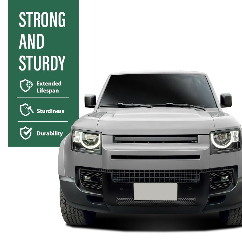 LQI Front Fog Light Cover Lamp Bezel Left and Right