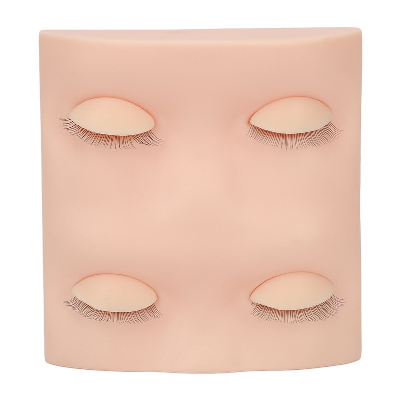 Lash Mannequin Head with with 3 Pairs Replacement Eyelids Realistic