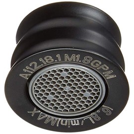 Danze DA500186NBS Standard Female Faucet Aerator Kit, 1.75 GPM, Satin Black