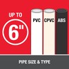 Oatey 30821 All-Purpose ABS, PVC and CPVC Medium Body Clear