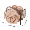 MOTIBACK Haarspange mit Blume, Blumen Design Haarspangen mit Anti-Slip &