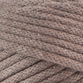 Braided Cotton Macrame Cord 3mm x 93 Yards (279 Feet), Colored Rope, Bohemia Macrame Rope, Macrame Yarn, Colored Craft Rope for Wall Hanging, Plant Hangers, Crafts, for Knitting (Brown 3mm) 1