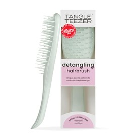 Tangle Teezer Extra Gentle Ultimate Detangler Hairbrush for Wet & Dry Hair - With Unique Wide-Spaced Teeth for Gentle & Effective Detangling - For Less Hair Fall & Breakage - Eucalyptus