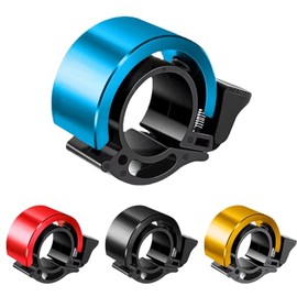 Ruayia Fahrradklingel Mountainbike, Fahrrad Klingel, Fahrrad-Laut klingel, Mini Fahrradglocke Fahrradhupe Fahrradglocke f√ºr Bike MTB Mountainbike, 22-22.8mm (Blau)