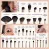 Docolor Set Completo De 30 Brochas De Maquillaje Profesional