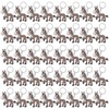 CiciBear 40 Pack Donkey Keychains Party Decoration for Guests, Barnyard