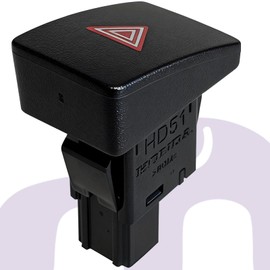 MEILICACY Car Emergency Hazard Light Switch Button for Honda Civic (2016 2017 2018 2019 2020 2021) Replace#35510-TBA-A01 Hazard Emergency Switch Button