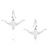 Montana Silversmiths Out West Longhorn Earrings